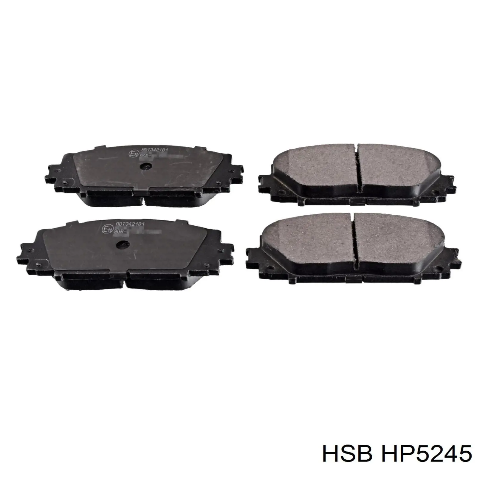 Comprar HP5245 HSB Pastillas delanteras de freno