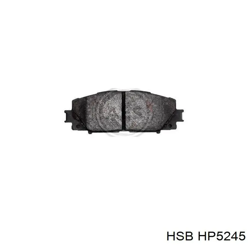 HP5245 HSB Pastillas delanteras