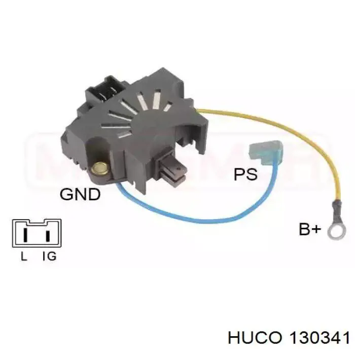 Regulador De Rele Del Generador (Rele De Carga) Renault 21 S48