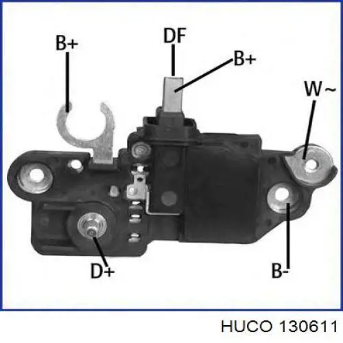 130611 Huco regulador de rele del generador (rele de carga)