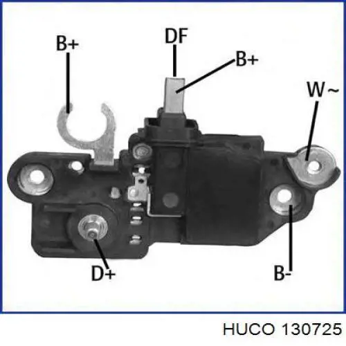 130725 Huco regulador de rele del generador (rele de carga)