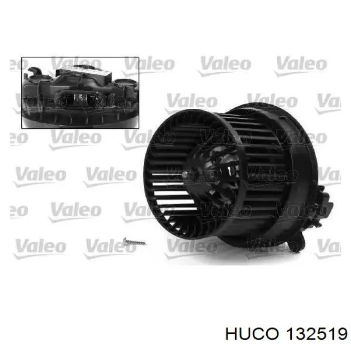 132519 Huco resitencia, ventilador habitáculo