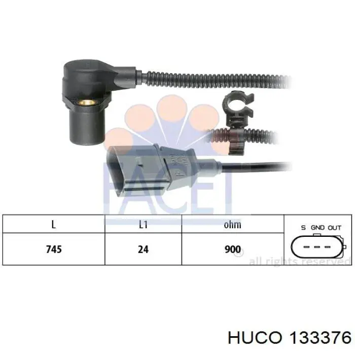 Bomba de gasolina 2503376 Hitachi