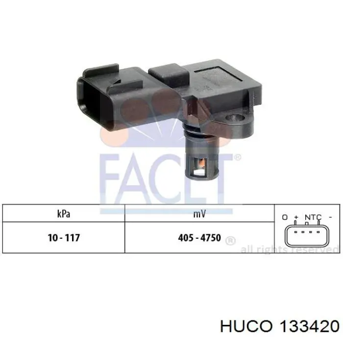 Bomba de combustible Hans Pries (Topran) 304542
