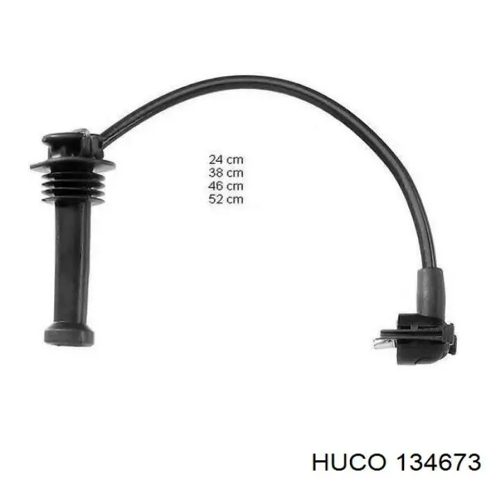 134673 Huco juego de cables de encendido