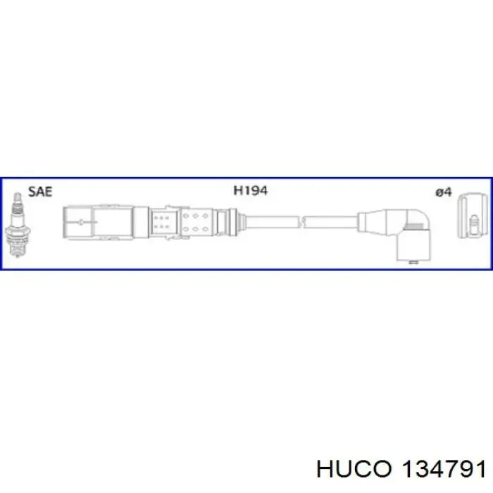 Comprar 134791 Huco Cable de bujía