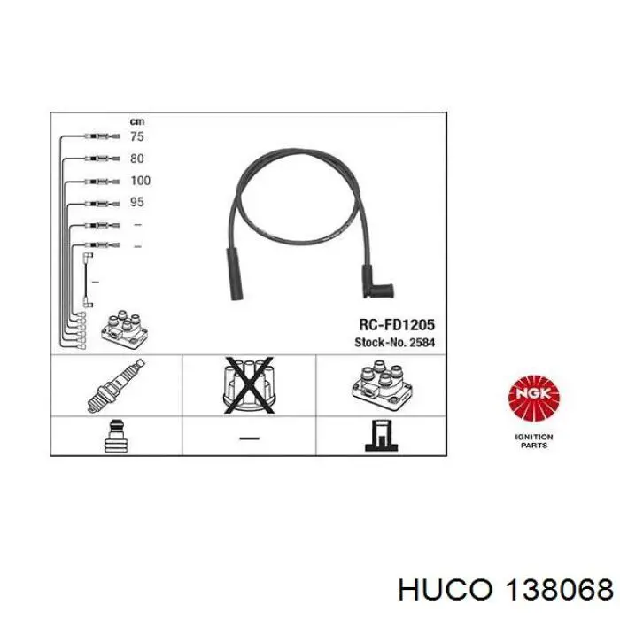 138068 Huco Modulo encendido