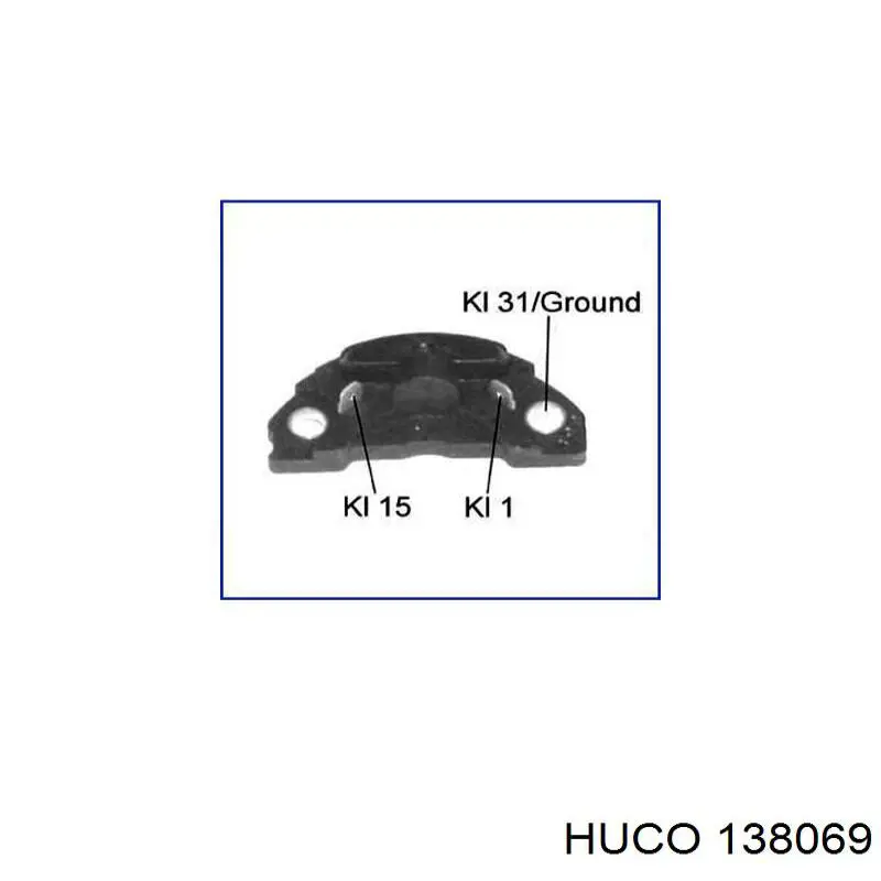 Modulo de encendido 138069 Huco
