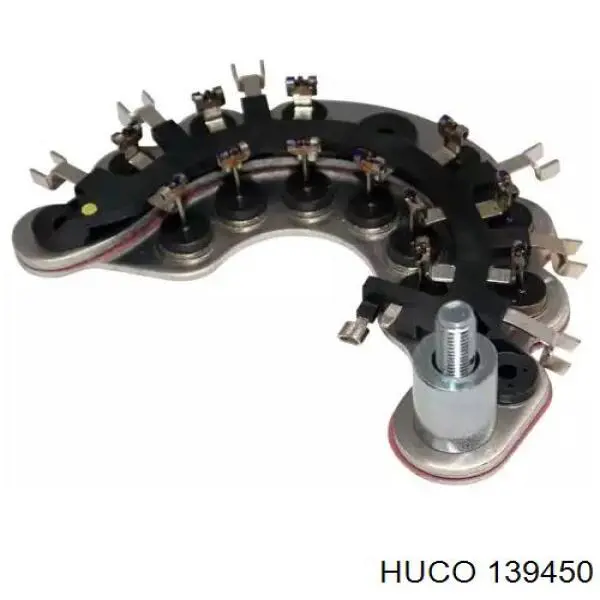 139450 Huco alternador diodo puente rectificador