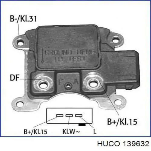 ILR568 WAI Puente de diodos, alternador