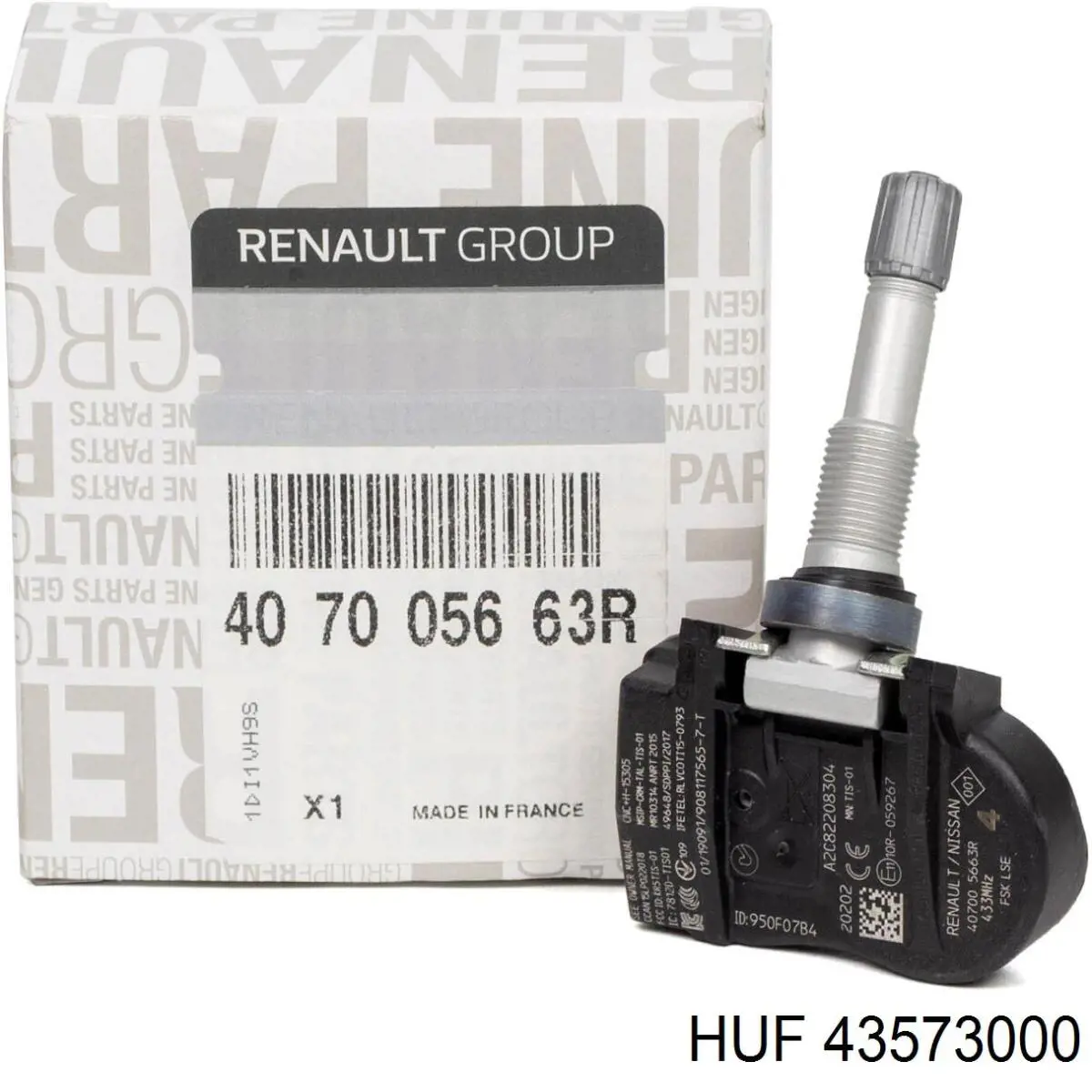 Sensor De Presion De Neumaticos Renault Megane 1 LA0, LA1