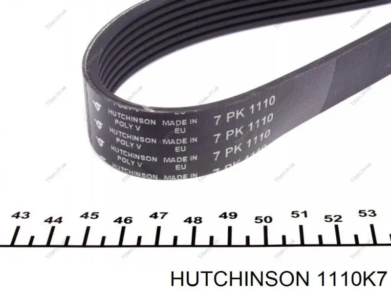 1110 K 7 Hutchinson correa trapezoidal