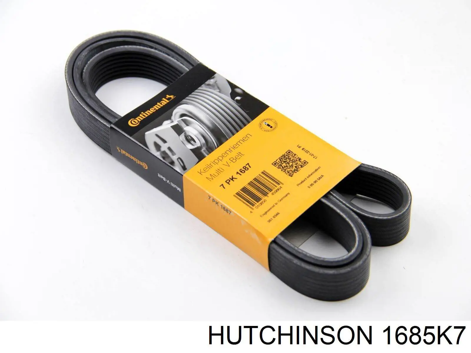 Correa de transmisión trapezoidal Hutchinson 1685K7 precio, desde 14,37 EUR
