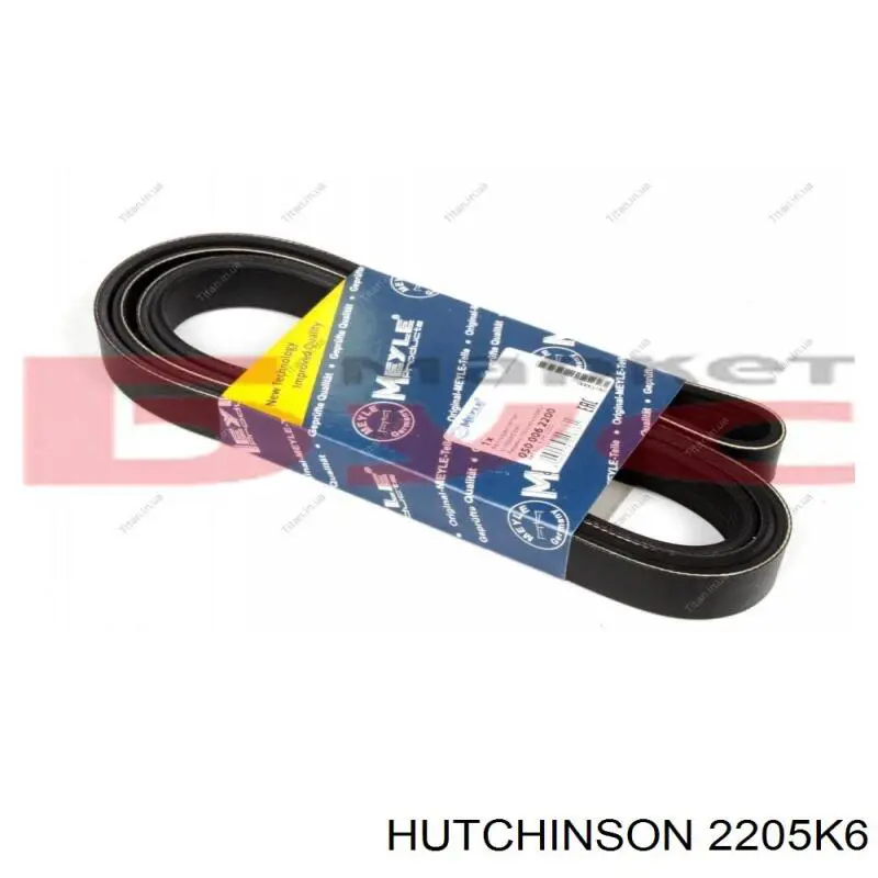 Correa de transmisión trapezoidal Hutchinson 2205K6 precio, desde 23,76 EUR