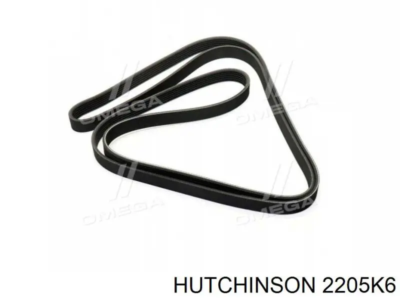 Correa accesorios Hutchinson 2205K6