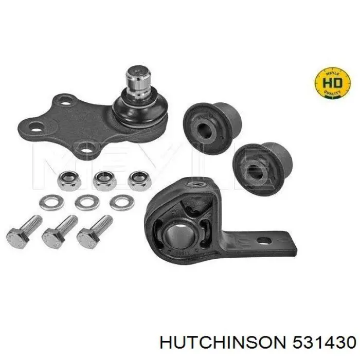Silentblock suspension Hutchinson 531430