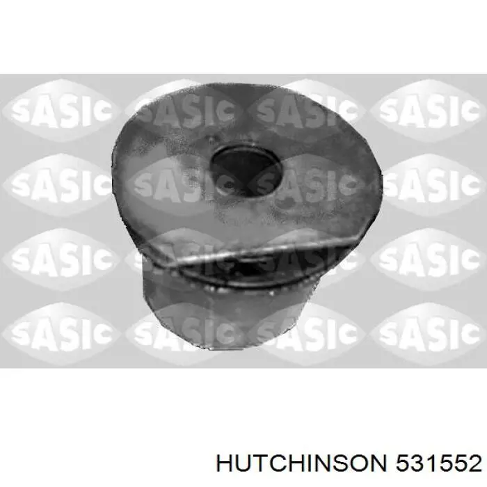 531552 Hutchinson suspensión, cuerpo del eje trasero
