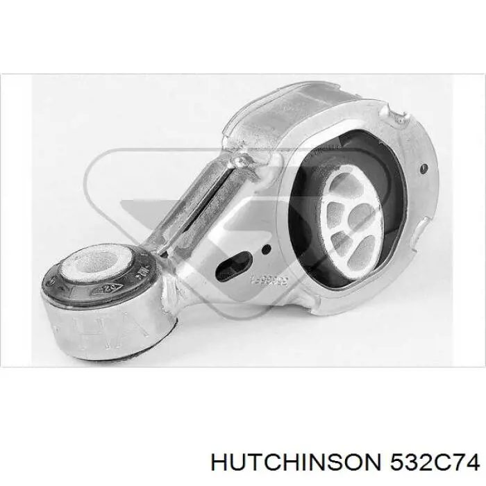 532C74 Hutchinson soporte de motor trasero