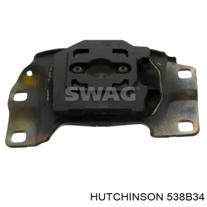 538B34 Hutchinson soporte, motor, izquierdo, superior