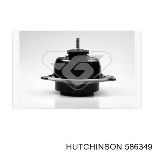 Soporte inferior derecho del motor 586349 Hutchinson
