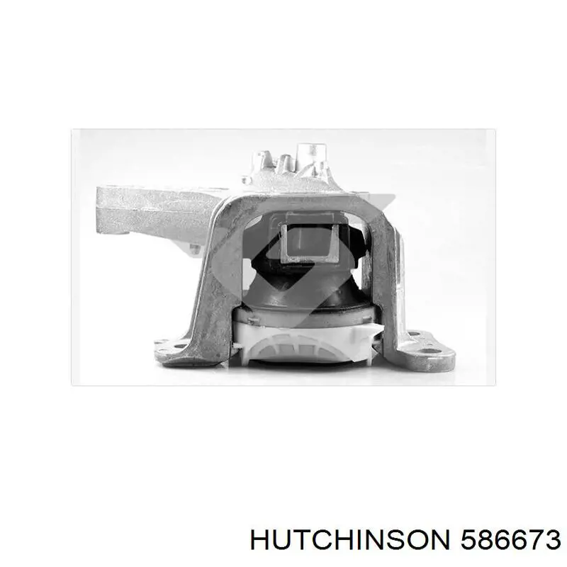 586673 Hutchinson soporte de motor derecho