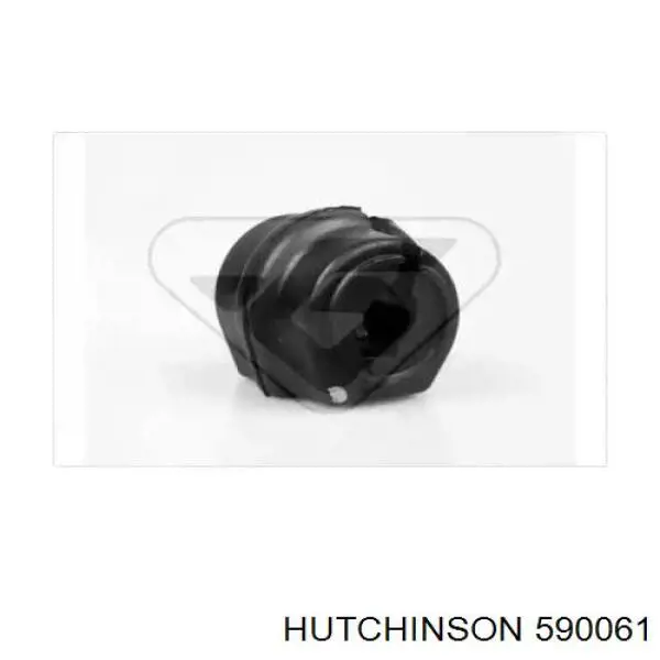 590061 Hutchinson casquillo de barra estabilizadora delantera