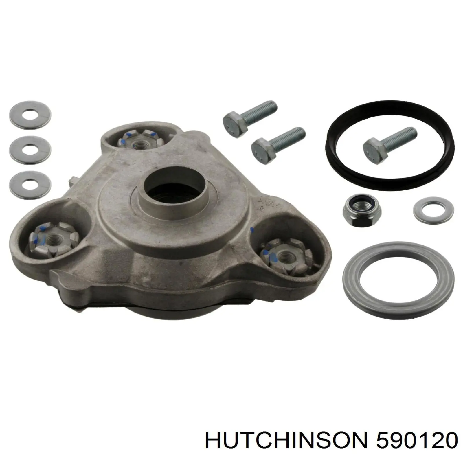 590120 Hutchinson soporte amortiguador delantero derecho