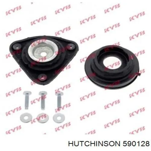 Soporte del amortiguador delantero Hutchinson 590128