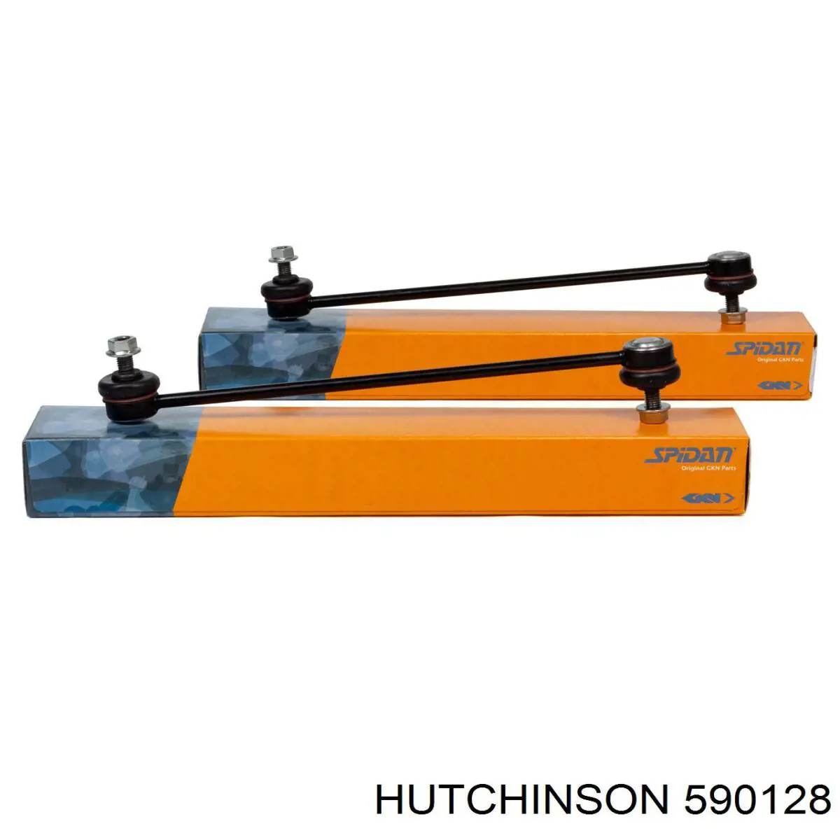 Soporte del amortiguador delantero 590128 Hutchinson