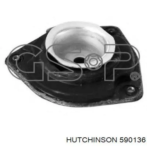 Copela de amortiguador delantero derecho Hutchinson 590136