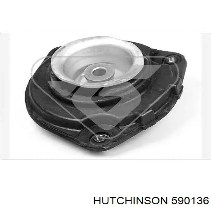 590136 Hutchinson Soporte del amortiguador delantero derecho