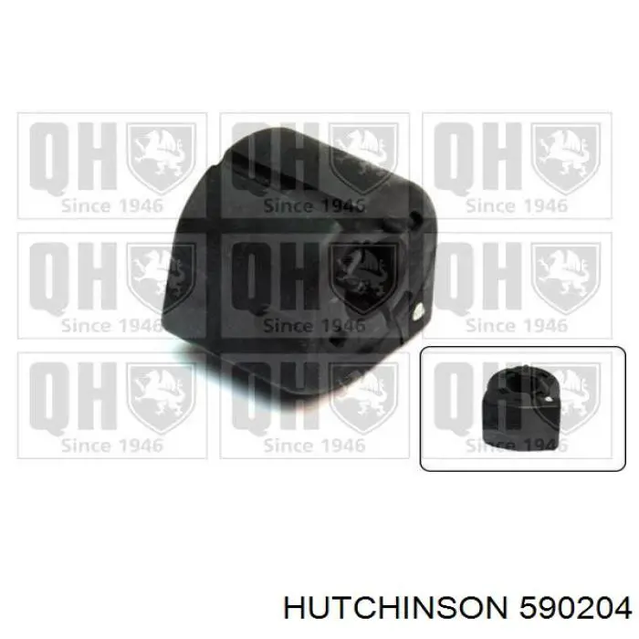 Buje de barra estabilizadora delantera 412626 GKN-Spidan
