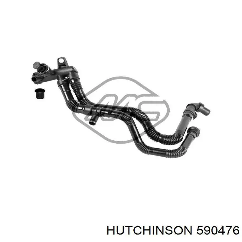 590476 Hutchinson soporte de estabilizador delantero exterior