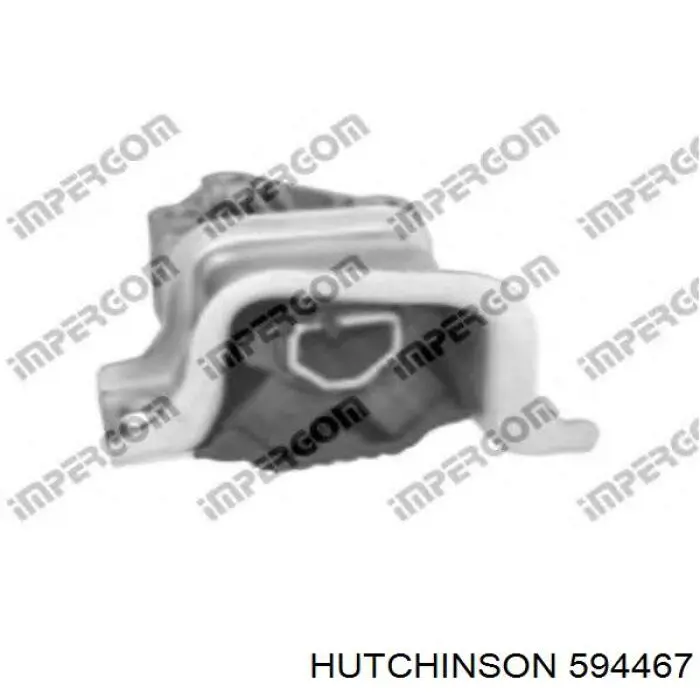 Soporte de motor derecho 57636 Metalcaucho