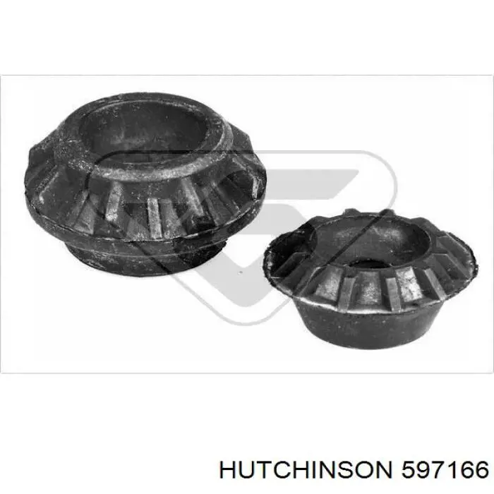 597166 Hutchinson soporte amortiguador trasero