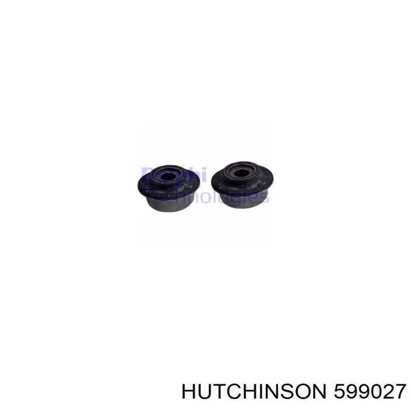 599027 Hutchinson suspensión, cuerpo del eje trasero