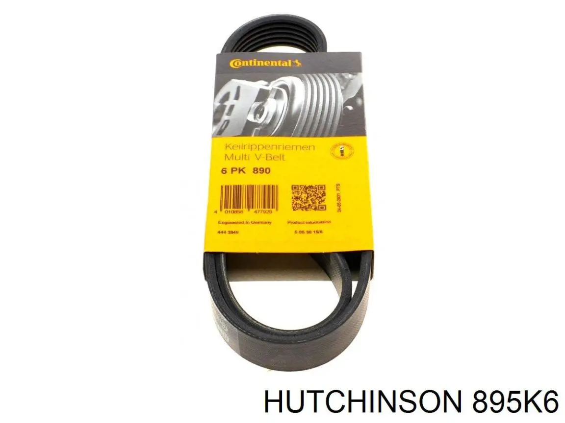 Correa accesorios Hutchinson 895K6