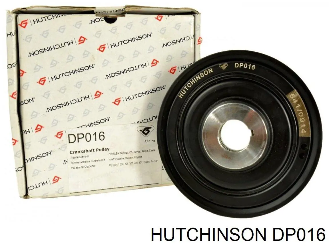 Polea del cigüeñal Hutchinson DP016 precio, desde 55,40 EUR