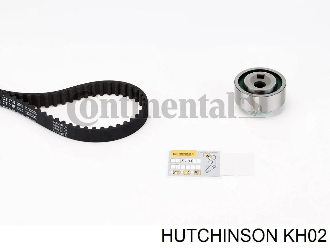 KH02 Hutchinson kit de correa de distribución