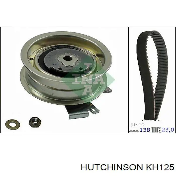 KH 125 Hutchinson kit de distribución