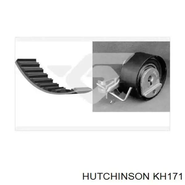 KH171 Hutchinson kit de correa de distribución