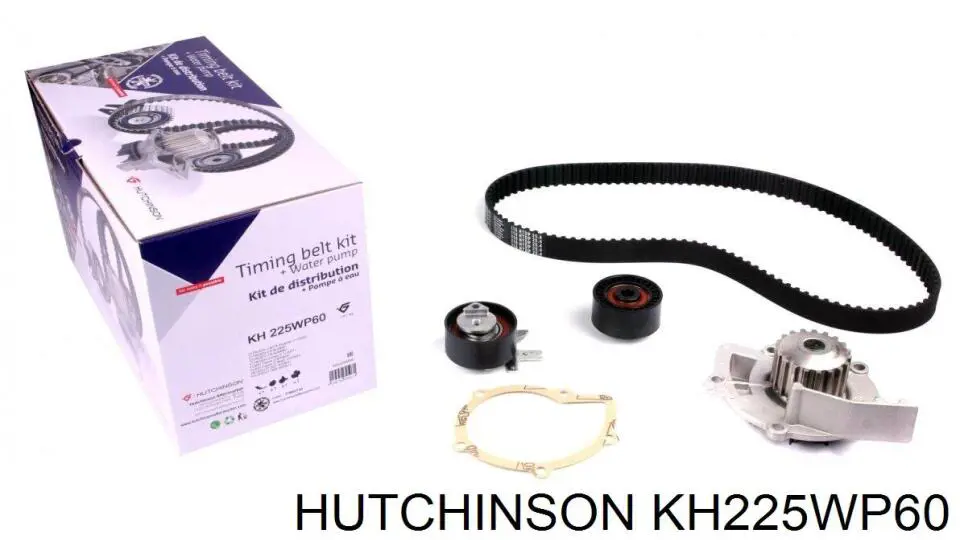 KH225WP60 Hutchinson kit correa de distribución