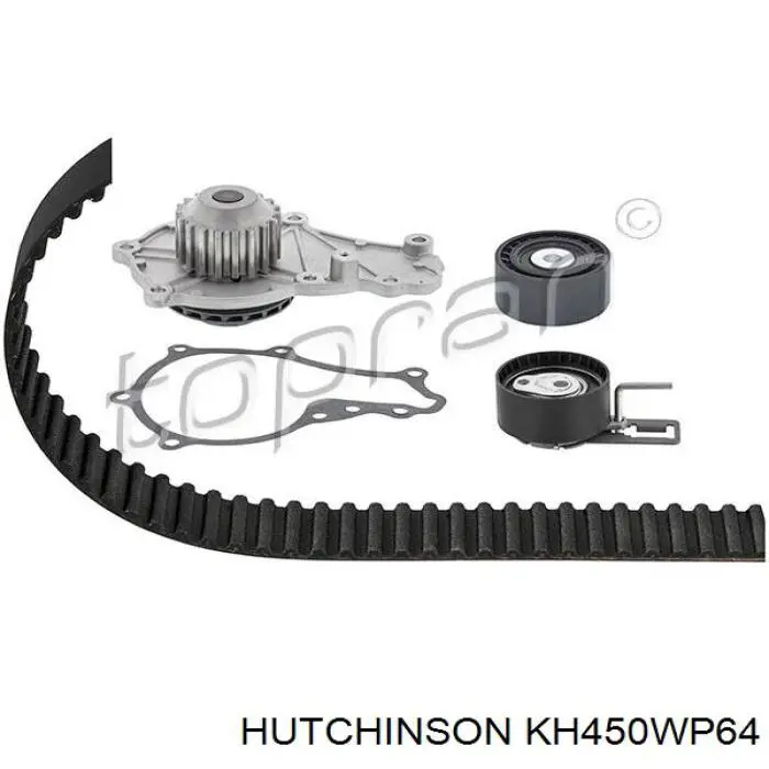 Kit de distribución KT1581W1 Optibelt