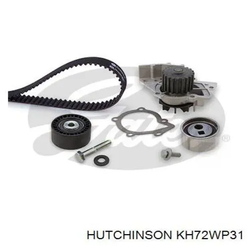 KH72WP31 Hutchinson kit correa de distribución