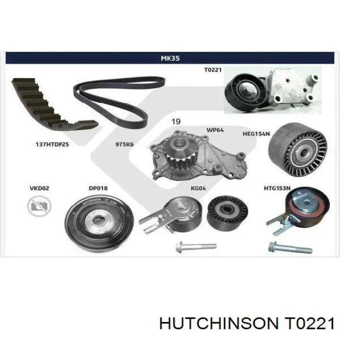 Tensor de correa, correa poli V Peugeot 208 CA, CC
