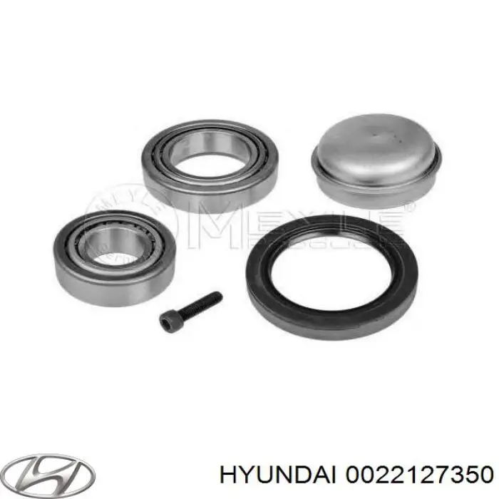 Cojinete exterior del cubo de rueda delantera 22127350 Hyundai/Kia
