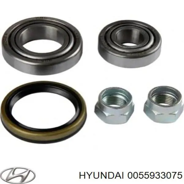 0055933075 Hyundai/Kia cojinete de rueda delantero