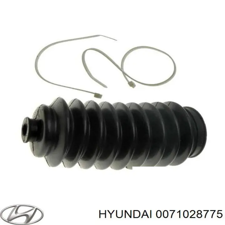 0071028775 Hyundai/Kia casquillo del soporte de barra estabilizadora delantera