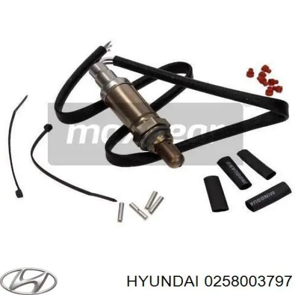 0 258 003 797 Hyundai/Kia sonda lambda sensor de oxigeno para catalizador