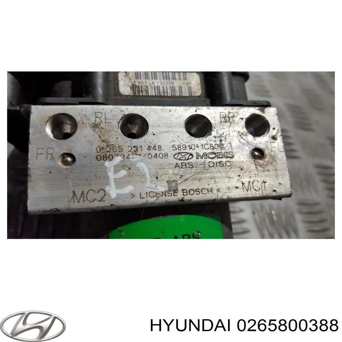 Comprar 0265800388 Hyundai/Kia Módulo ABS